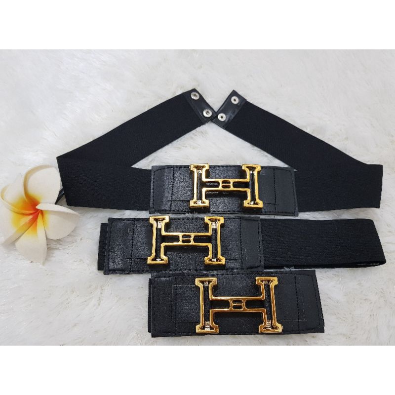 BELT KEPALA EMAS / SILVER IKAT PINGGANG WANITA KARET