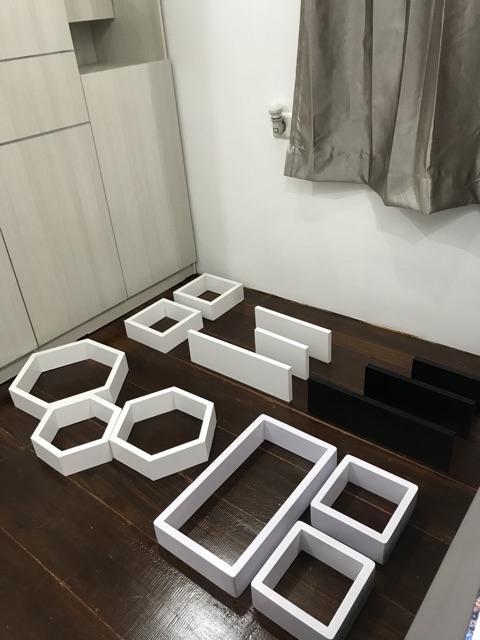 Rak Dinding Kotak 1 Pcs