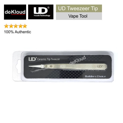 Authentic UD Ceramic Tip Tweezers | pinset tweezer keramik anti panas