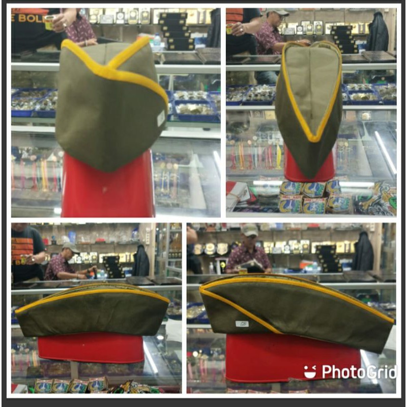 TOPI MUT POLISI PAMONG PRAJA/ BIVAK POL PP WANITA GOLONGAN III/TOPI MUT POL PP GOLONGAN 3/ BIVAK POL