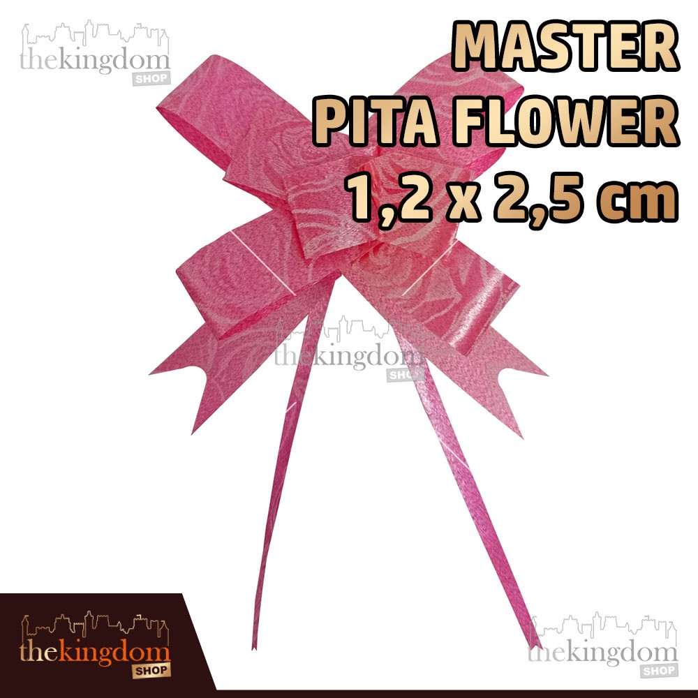 

Master Pita Flower Motif 1,2x2,5cm / Kado 1,2 x 2,5 cm
