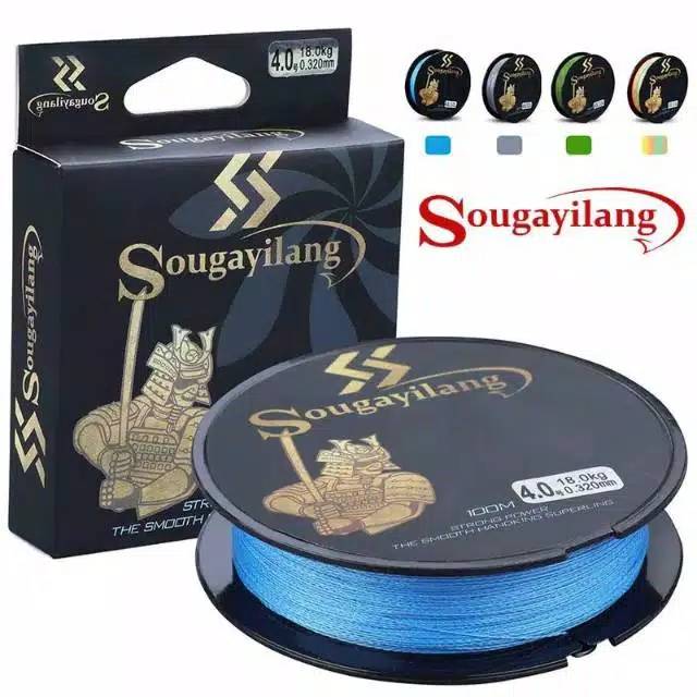 Senar Pancing 4 Braided / PE Jepang Sougayilang
