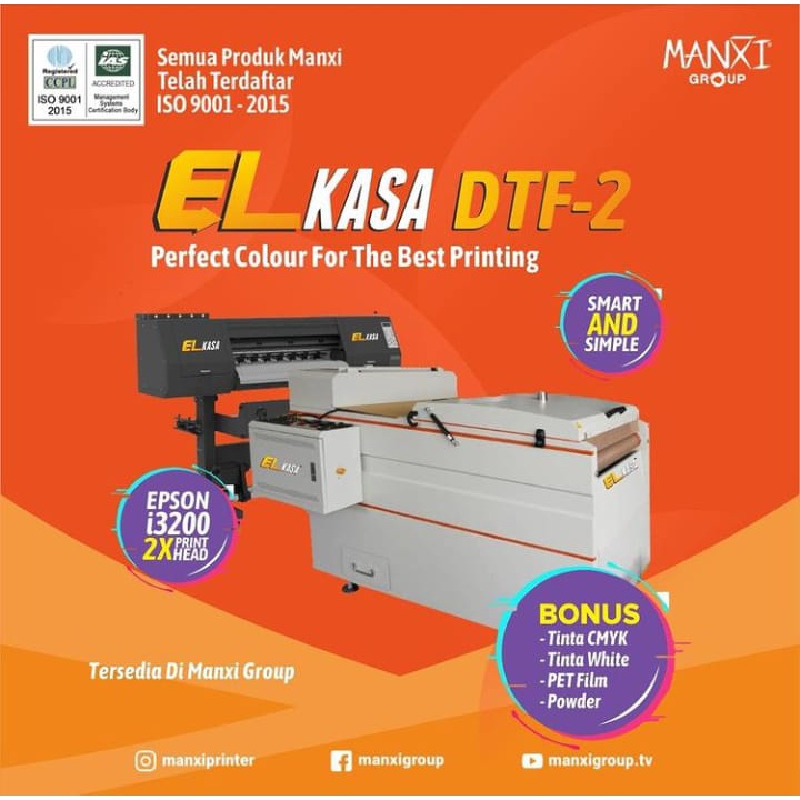 Paket Usaha Printer Elkasa DTF-2