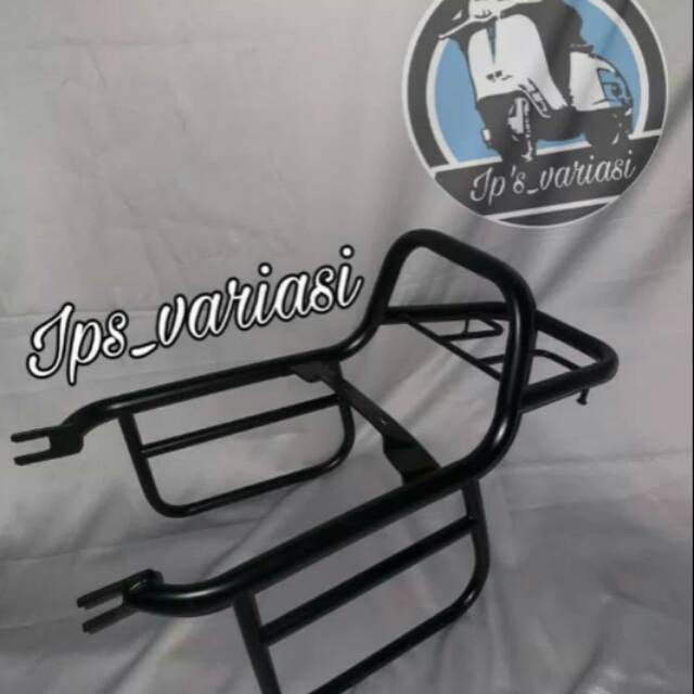 Back Rack W175. Rack behel kawasaki W175 aksesoris kawasaki