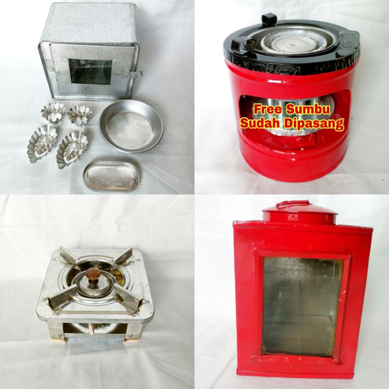 Mainan Alat Masak Masakan Anak Edukatif Set Oven Cetakan Kompor Spirtus Minyak Kaleng Kerupuk Mini Kitchen Set Bisa Dipakai Beneran