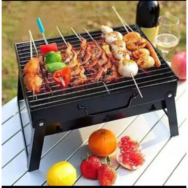 Panggangan Portable Lipat Griller BBQ Alat Bakaran Sate SERBAGUNA TERMURAH