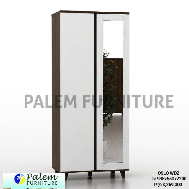 LEMARI 2 PINTU || LEMARI PAKAIAN || LEMARI BAJU PRO DESIGN