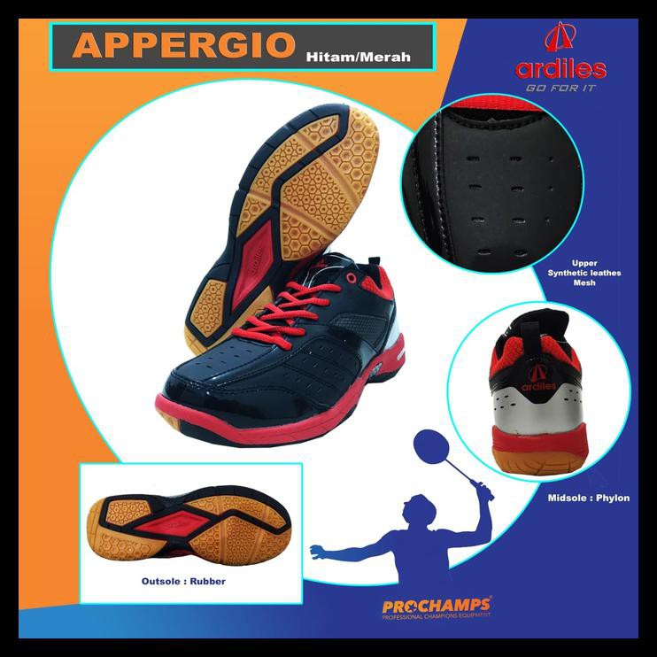PROMO ARDILES APPERGIO SEPATU BADMINTON ORIGINAL