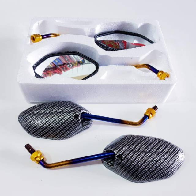 Spion beat karbon tangkai panjang