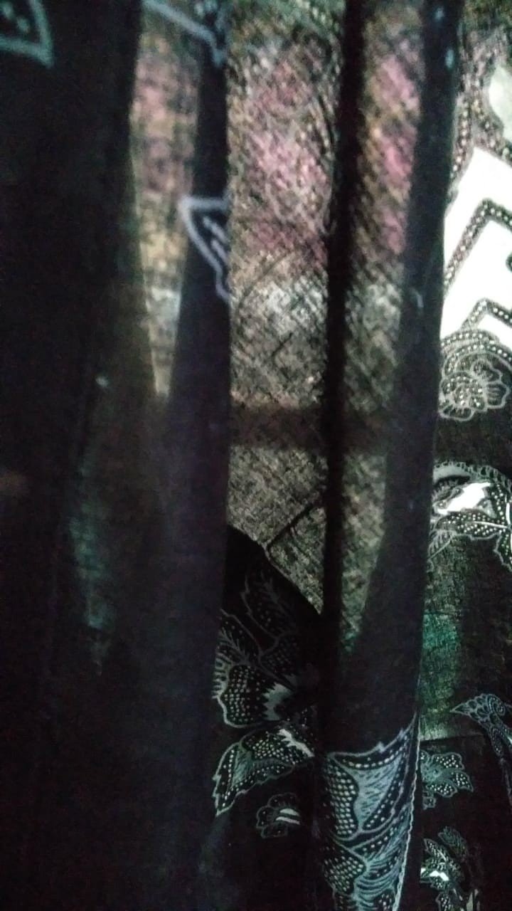 Kemeja Batik Lz2006 Menara Coklat Terbalik