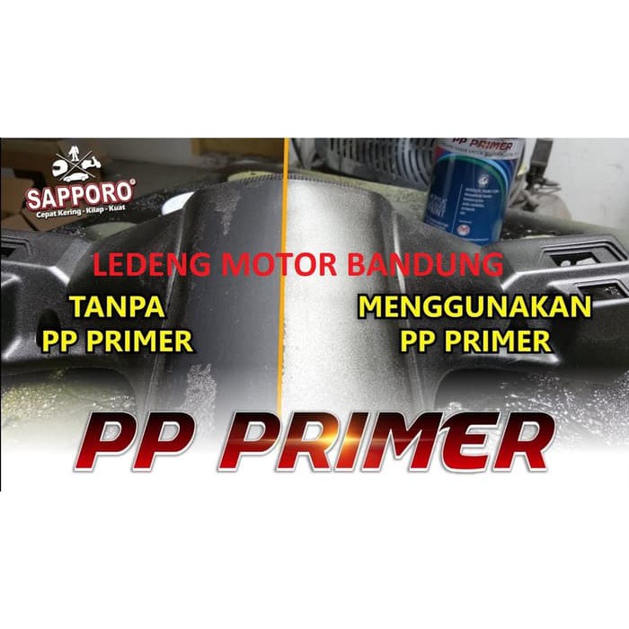 ULTIMATE Clear Vernis Gloss Doff PP Plastik Primer Cat Pylox Sapporo Paint