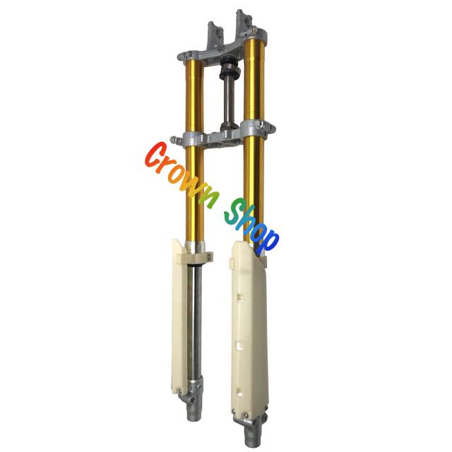 Shock Depan Up Side Down Klx Motor Vixion Old New Cb 150 Siap Pasang Jos Pnp By Scarlet New Produc Shopee Indonesia