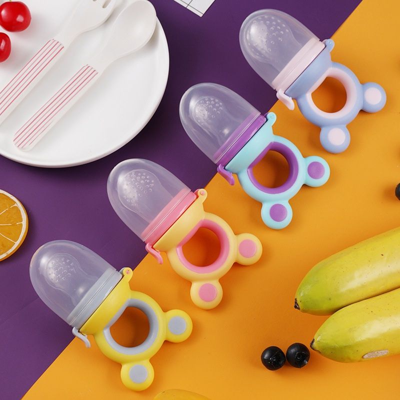 BPA Free Empeng Buah Mickey Bayi Mpasi Multifungsi  Baby Fruit Feeder