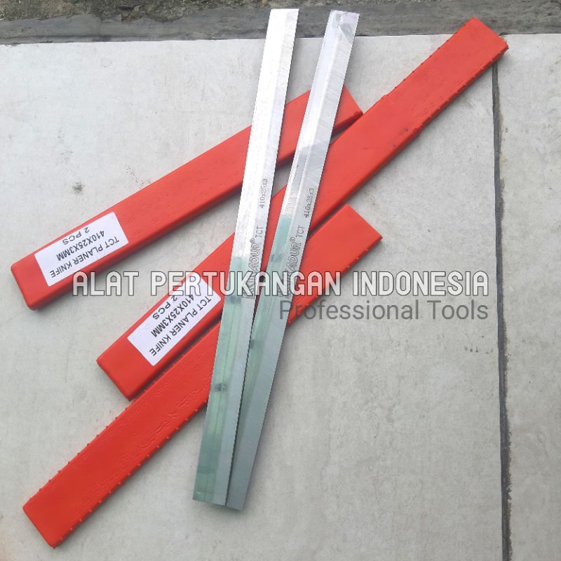 

KADUR Mata Pisau Planer knife TCT 41 cm Serut Ketam Kayu 410 x 25 x 3 mm GERMANY
