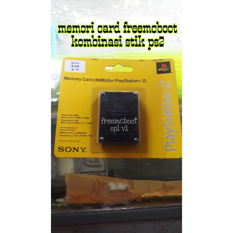 freemcboot OPL kombinasi stik ps2