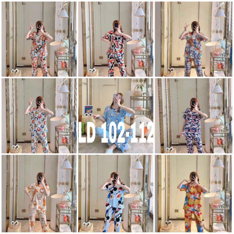 Piyama wanita import/fashion wanita/baju tidur murah C16-C1