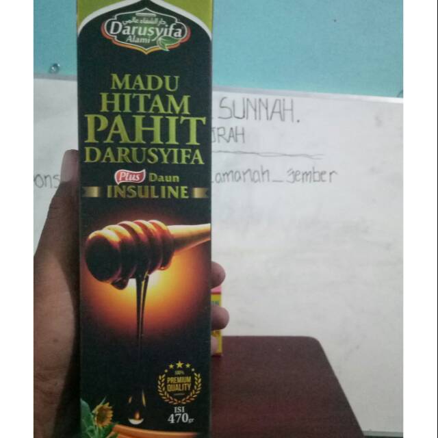 

Madu hitam pahit insulin