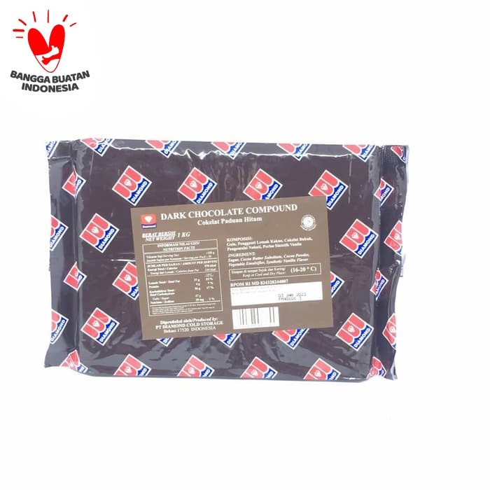

Siap Kirim Diamond Milk Compound Chocolate 1Kg