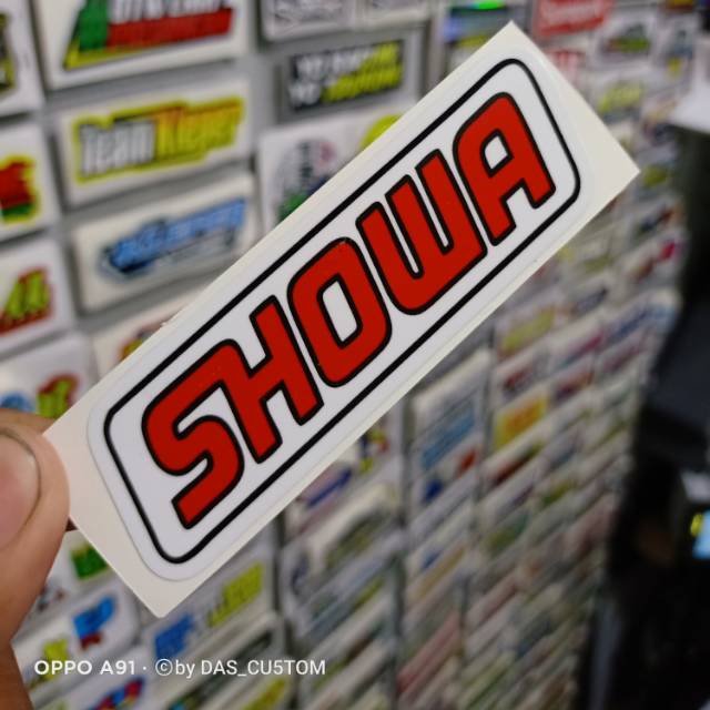 Sticker printing SHOWA