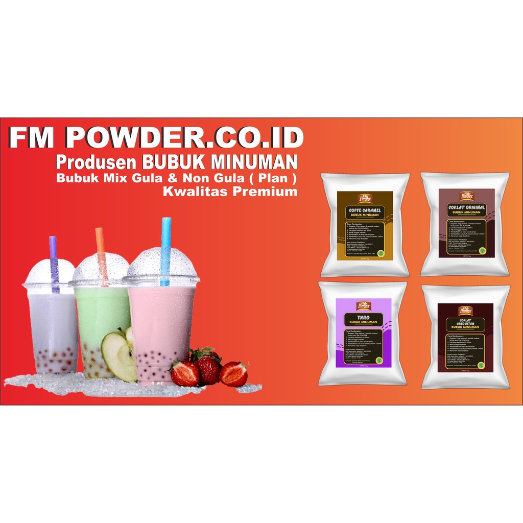 Bubuk minuman coklat 1kg / powder drink coklat / bubuk bubble coklat / serbuk minuman coklat