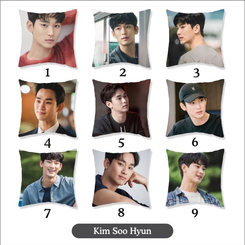 Bantal Aktor korea Hwang in yeop , Cha eunwoo , kim soo hyun , song kang