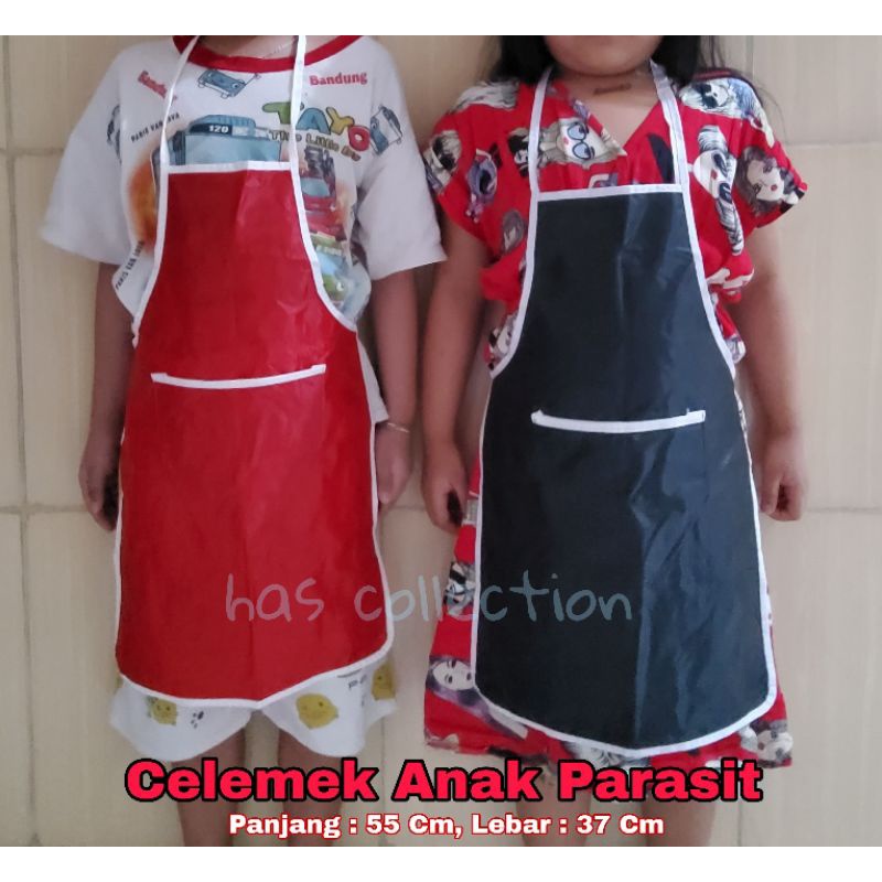 Celemek Anak Parasut / Kain