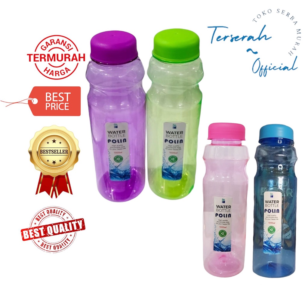 BOTOL AIR BULAT WARNA [terserah.official]