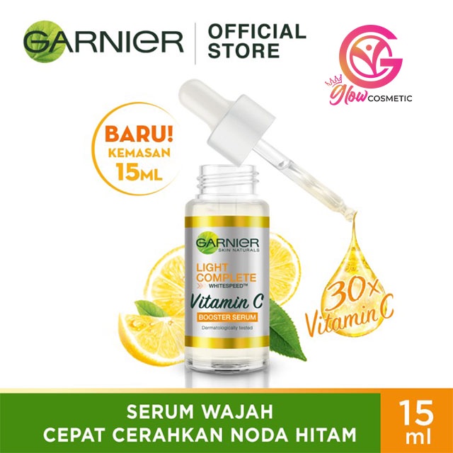 GARNIER LIGHT COMPLETE WHITESPEED VITAMIN BOOSTER SERUM 15 ML