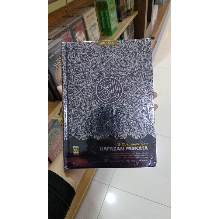 BEST SELLER - Al-Qur'an Qosbah Hafazan Perkata 7 Kotak A5