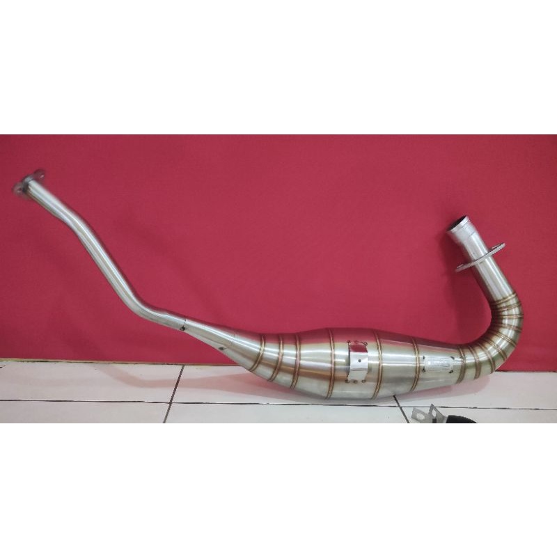 Tabung Perut Knalpot Ninja R RR Cobra Dbs Stainless