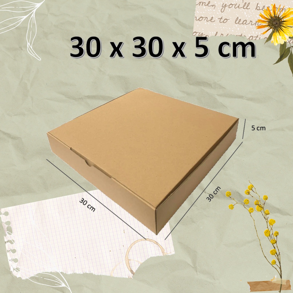

Kardus 30x30x5 dan 30x25x5 (MIN ORDER 3 PCS) BOX GIFTBOX DIE CUT GROSIR untuk pigura 10R