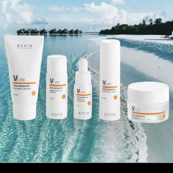 CREAMCC- V LINE TRAVELKIT / SKINCARE BSKIN / HDI SKINCARE TRAVEL SIZE -CC-CREAM.