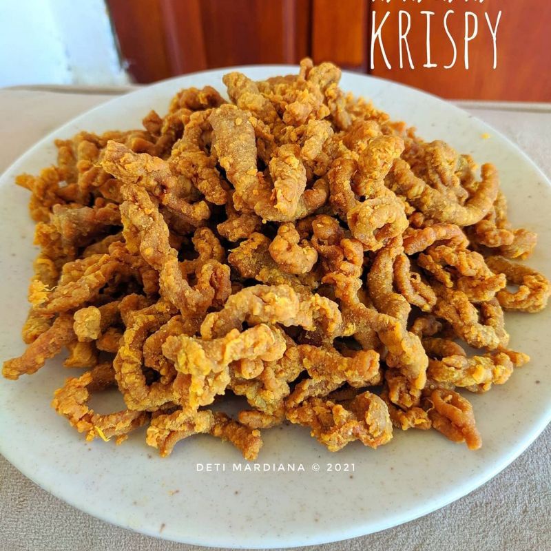 

Jual usus krispi original / snack cemilan / usus krispi original / snack kiloan