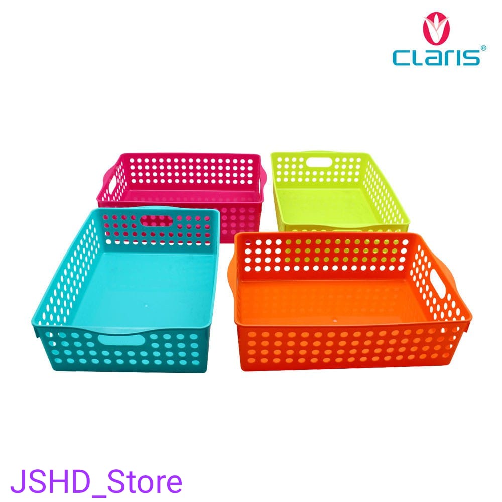 Tempat Penyimpanan Claris 1 Pcs - Box Plastik - Keranjang Sebaguna