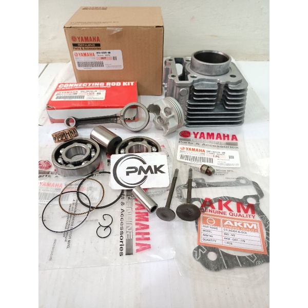 BLOK SEHER KOMPLIT (2PH) YAMAHA  MIO M3 125 MIO FREEGO 125 MIO SOUL GT 125 PINO 125 MIO Z 125 KELENG