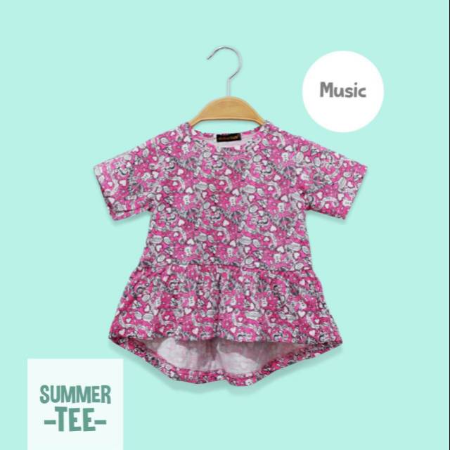 Kaos Atasan Tunik Anak Perempuan