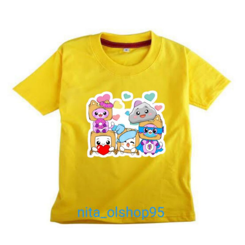 baju anak lankybox and friends terlaris