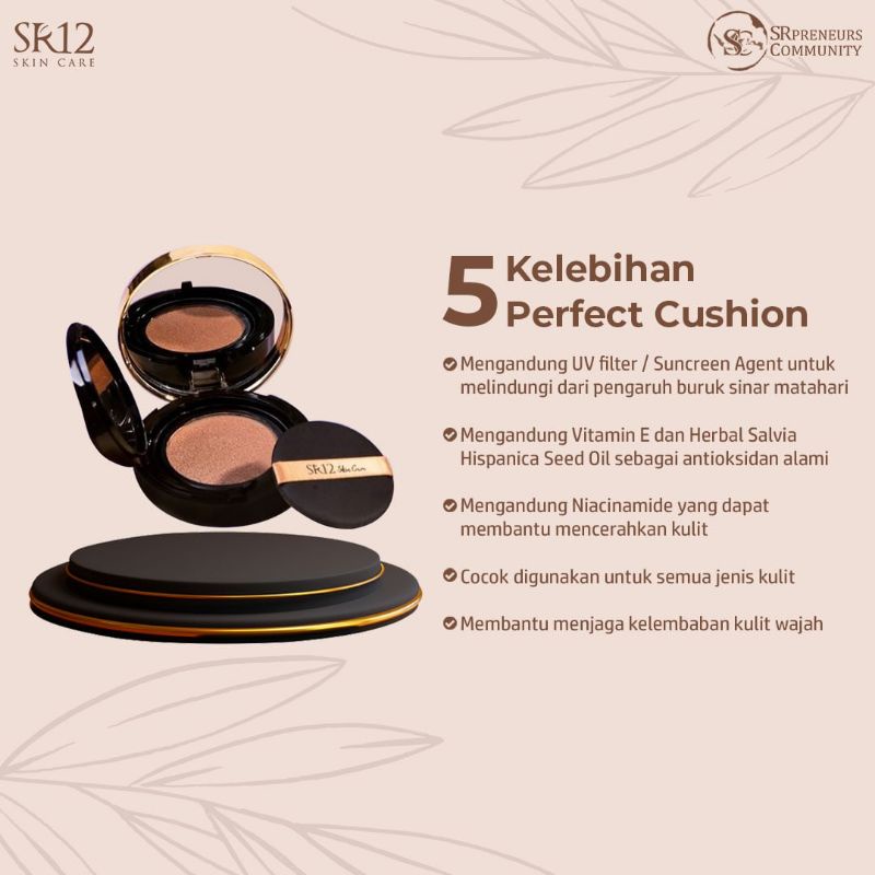 Perfect Cushion Natural High Coverage Poreless Flawless Foundation Long Lasting SPF 30 Waterproof Total Cover BB Cushion Makeup Foundation Demi Matte