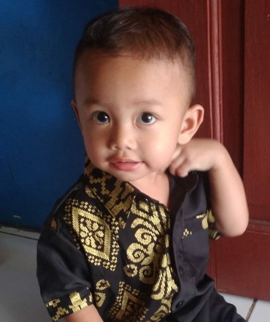Batik Raya / Kemeja Lengan Pendek Batik Anak Paud Tk Sd / Batik Kombinasi Fashion Kids