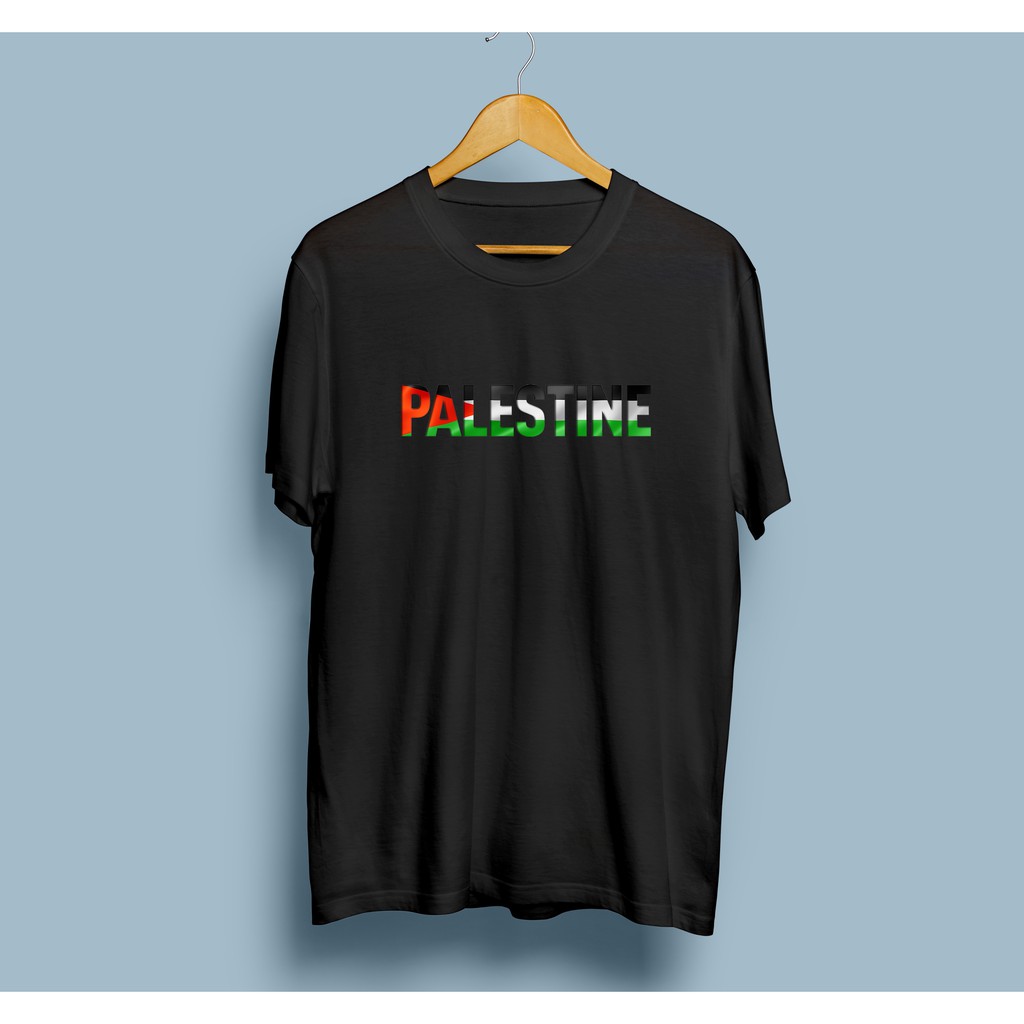 KAOS MURAH / KAOS PALESTINA / COTTON COMBED 30'S KAOS DISTRO KAOS DAKWAH KAOS ISLAMI PALESTINA-1
