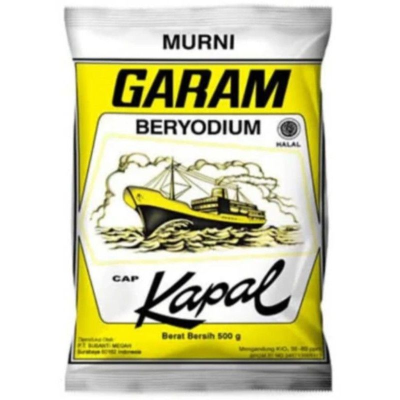 

Garam Cap Kapal 500 gram