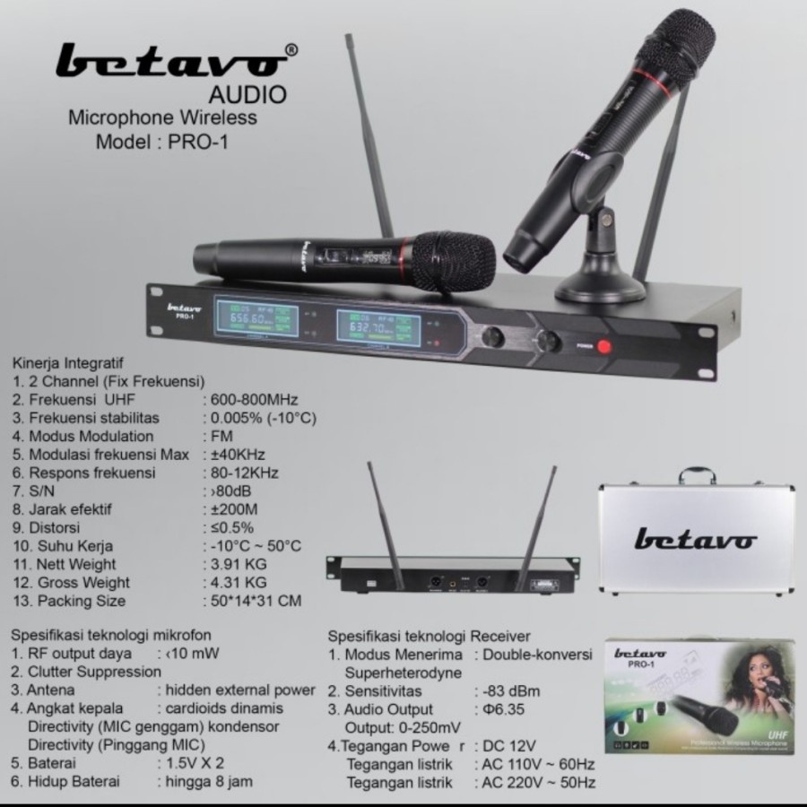 Paket karaoke betavo 10 inch sound system fullset power ampli zx9200b