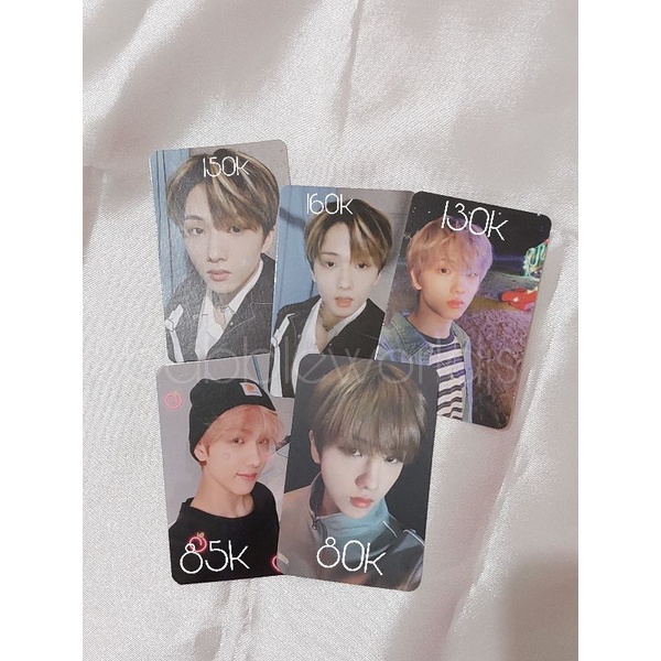 [baca deskripsi] BARIS 2 PC nct dream jisung jeno jaemin renjun haechan hot sauce hello future reson