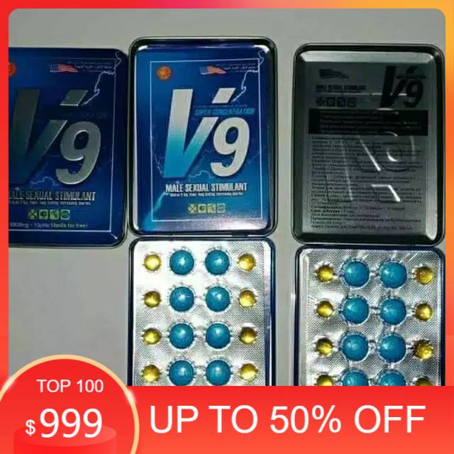 V9 OBAT KUAT TAHAN LAMA PIL VITALITAS PRIA STAMINA SEKSUAL-PERKASA