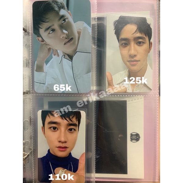 PHOTOCARD PC DO KYUNGSOO EXO FLO, do 1st solo, dont mess up my tempo