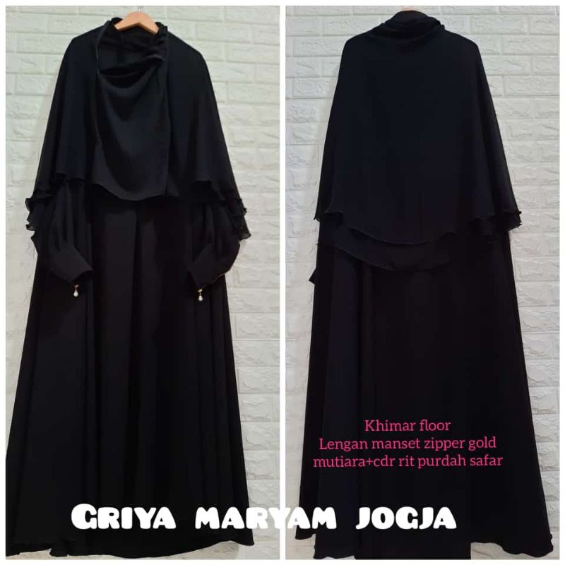 khimar floor purdah safar/jilbab purdah safar semata kaki