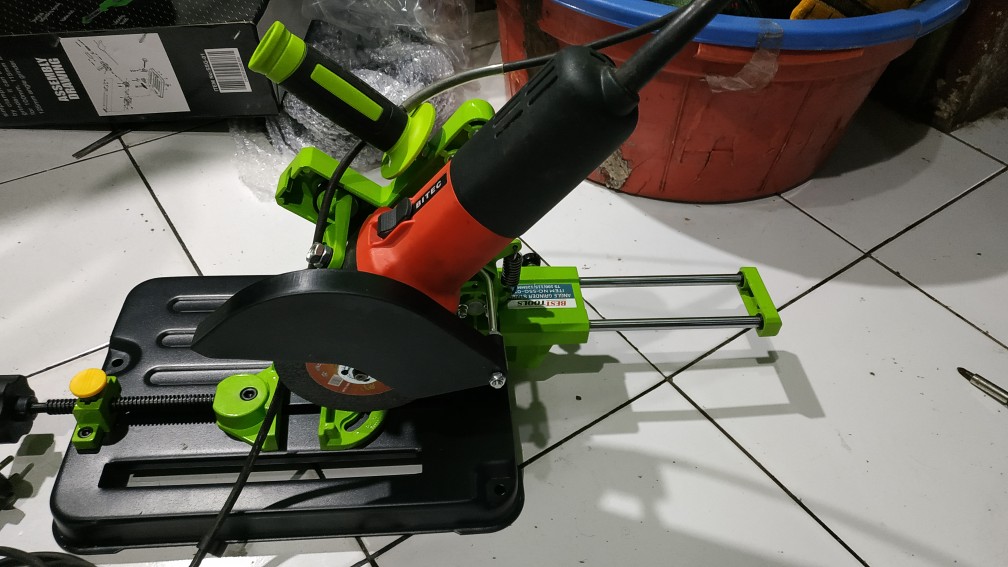 Sliding Grinder Dudukan Gerinda Dorong Sliding Grinder Stand