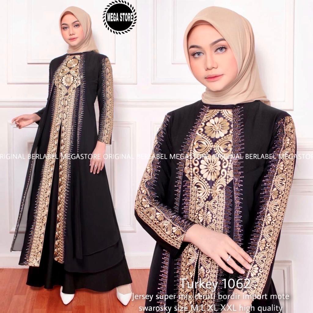 ABAYA TURKEY/ DUBA ORI MEGA STORE#1062#1327#1332 JERSEY SUPER LD 110 JUMBO