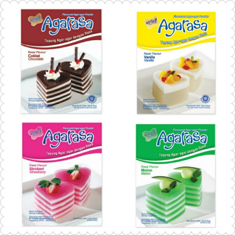 

NUTRIJELL AGARASA ALL VARIANT