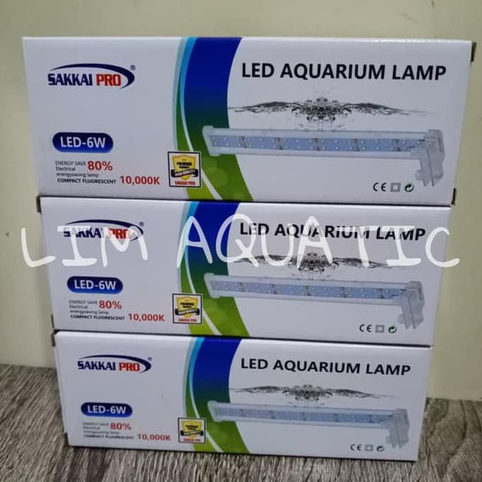 TERBARU LAMPU GANTUNG SAKKAI PRO 6 WATT / LED JEPIT 6 WATT / LAMPU AQUASCAPE